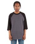 6.0oz Raglan 3/4 sleeve - Standard Sizes