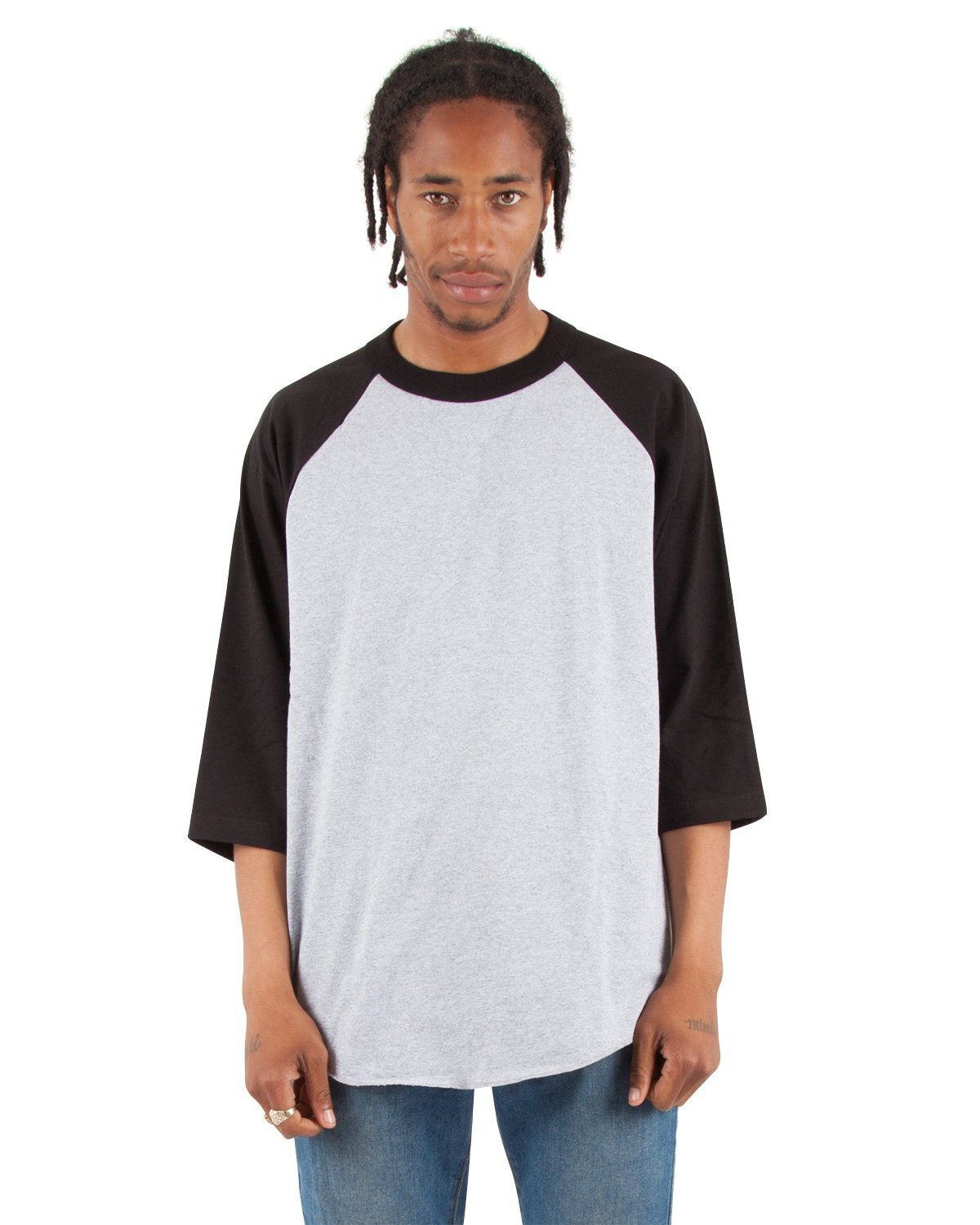 6.0oz Raglan 3/4 Sleeve - Large Sizes