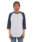 6.0oz Raglan 3/4 sleeve - Standard Sizes