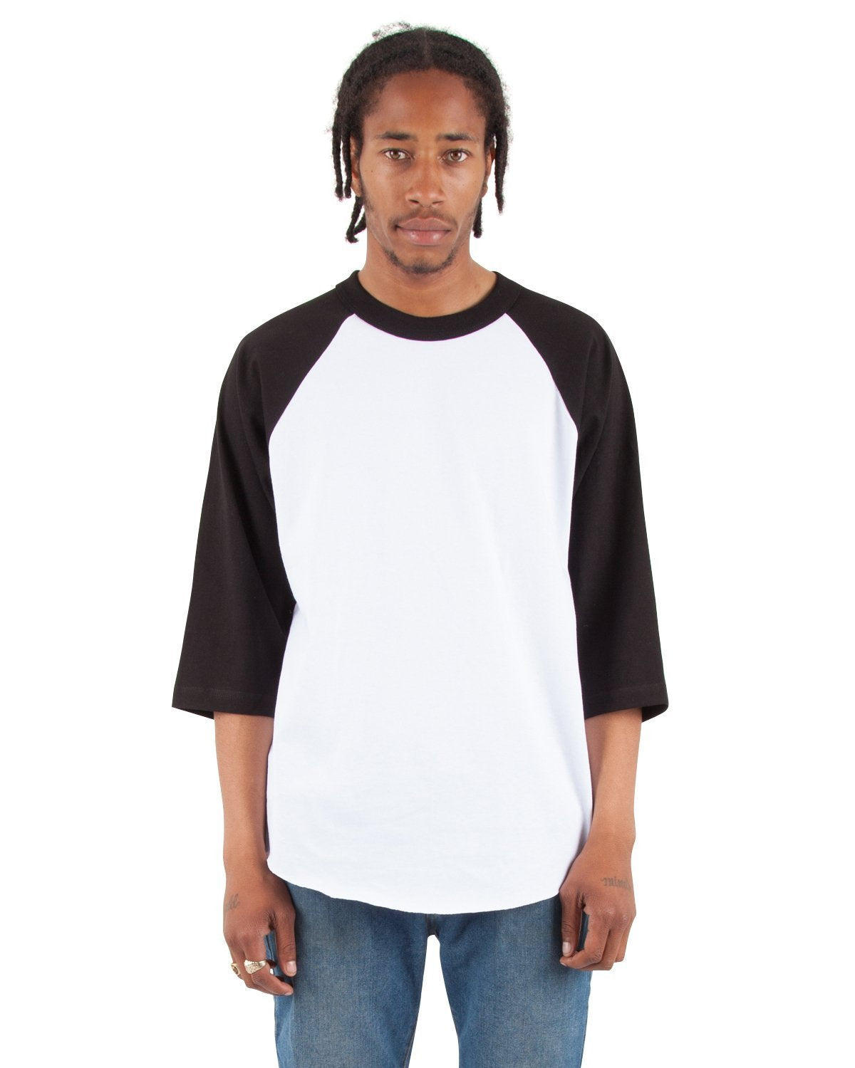 6.0oz Raglan 3/4 Sleeve - Large Sizes