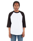 6.0oz Raglan 3/4 sleeve - Standard Sizes
