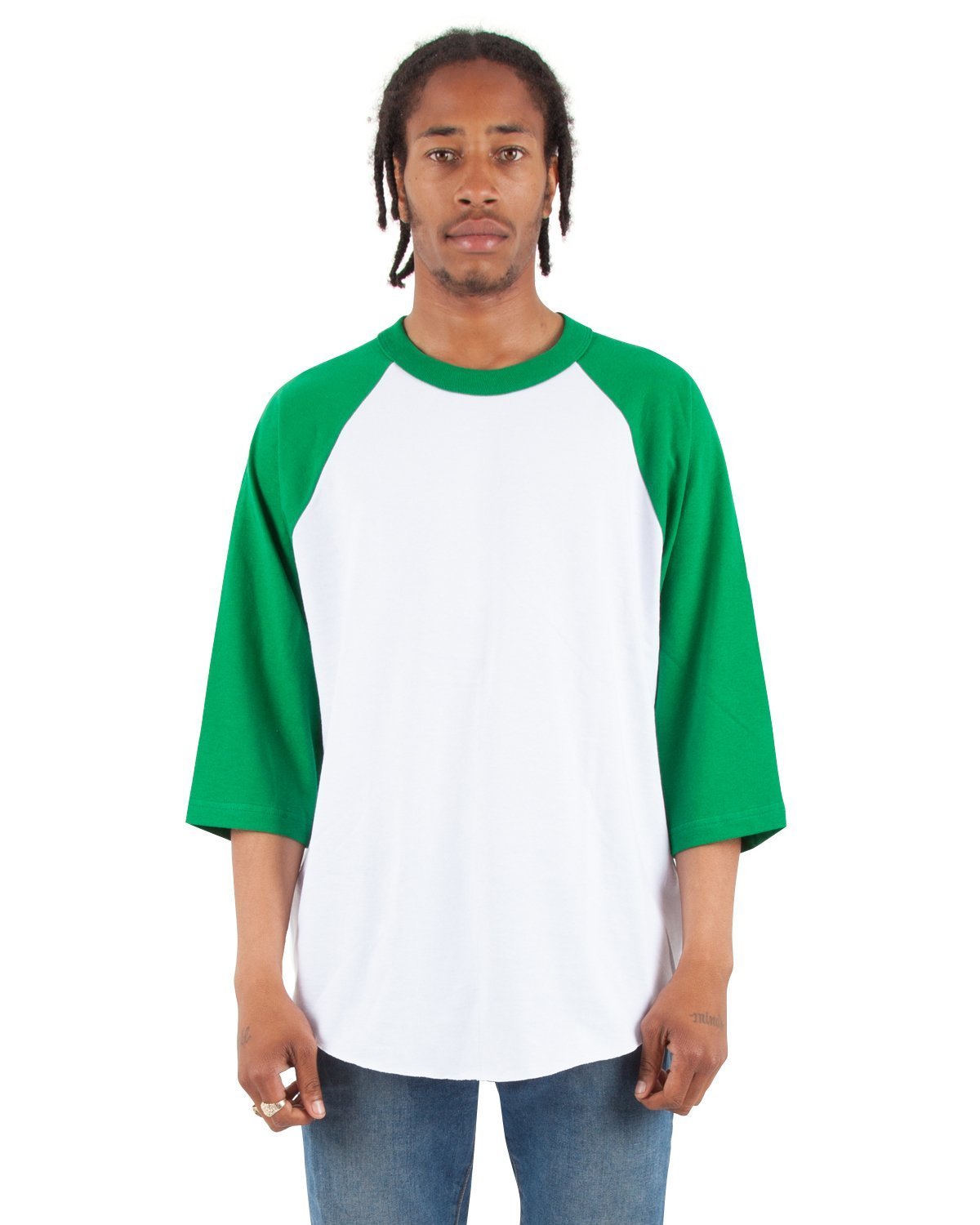 6.0oz Raglan 3/4 sleeve - Standard Sizes