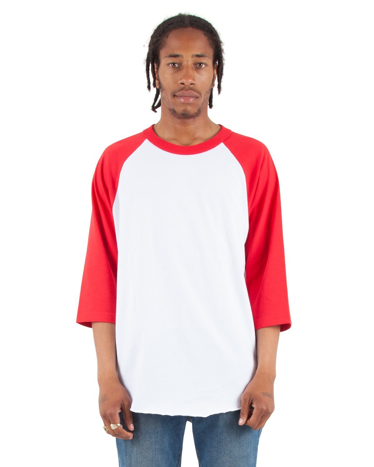 6.0oz Raglan 3/4 sleeve - Standard Sizes