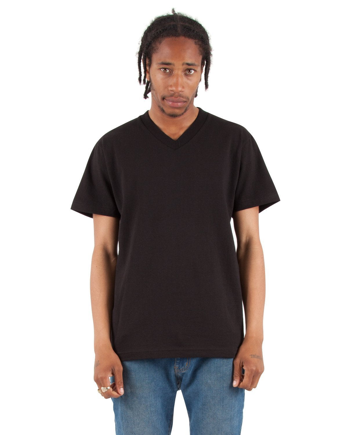6.2oz V-Neck Short Sleeve - Standard Sizes