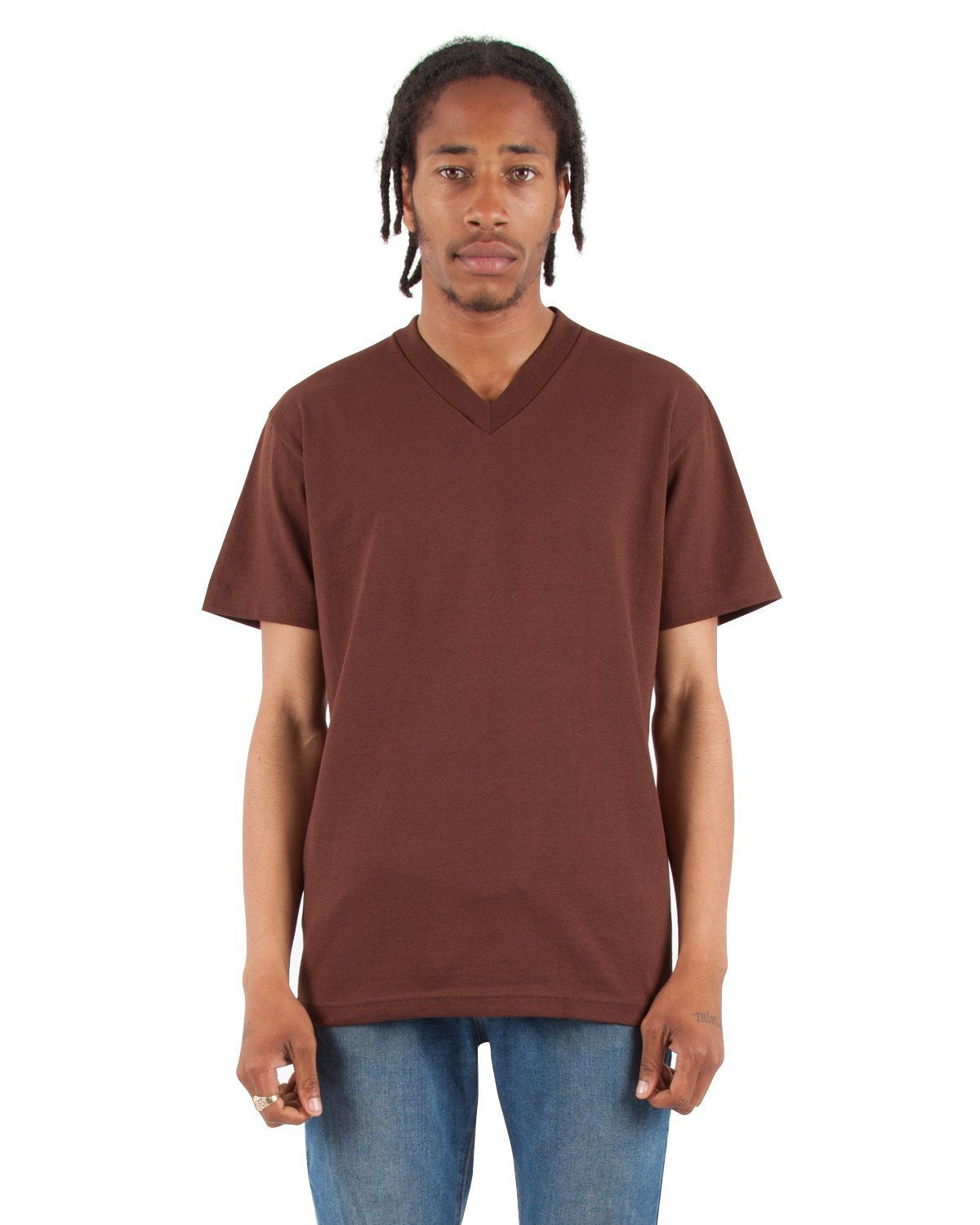 6.2oz V-Neck Short Sleeve - Standard Sizes