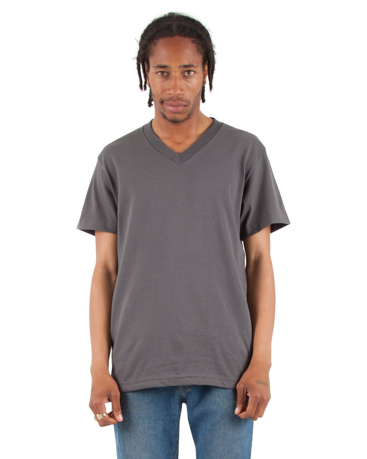 6.2oz V-Neck Short Sleeve - Standard Sizes