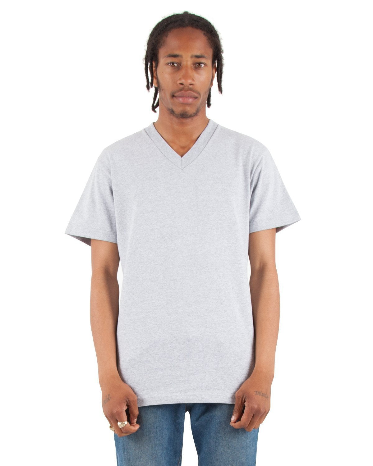 6.2oz V-Neck Short Sleeve - Standard Sizes