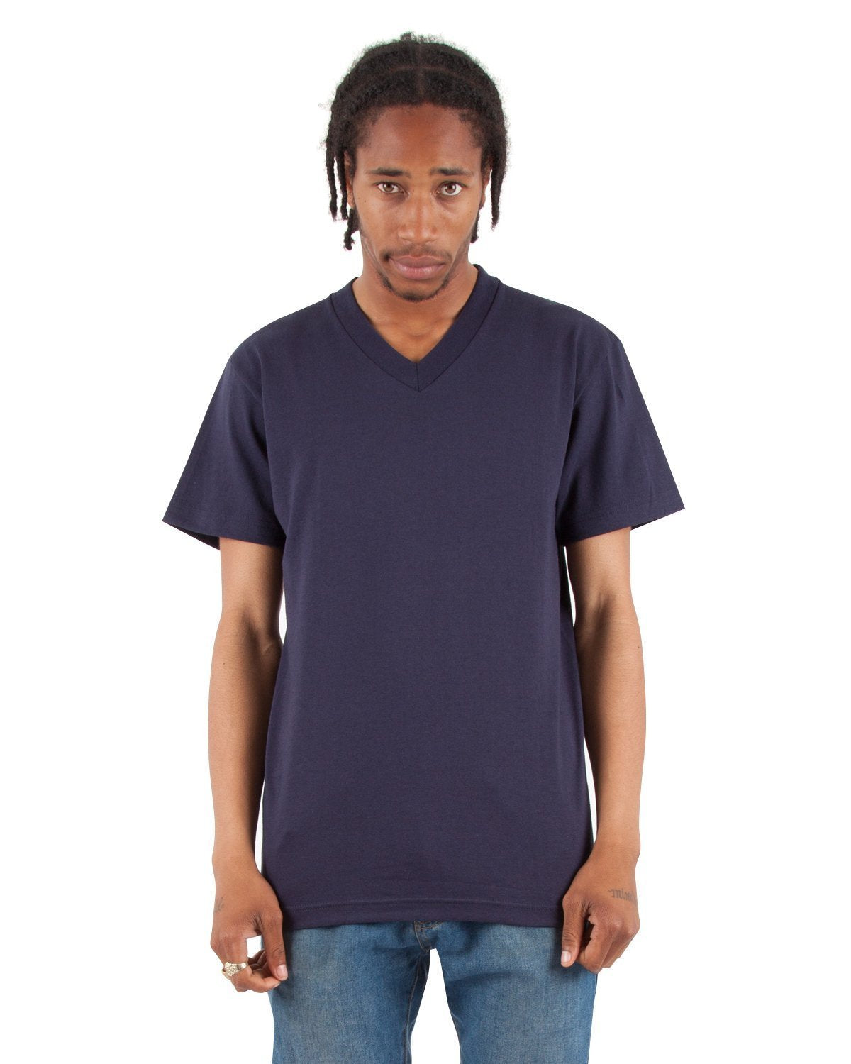 6.2oz V-Neck Short Sleeve - Standard Sizes
