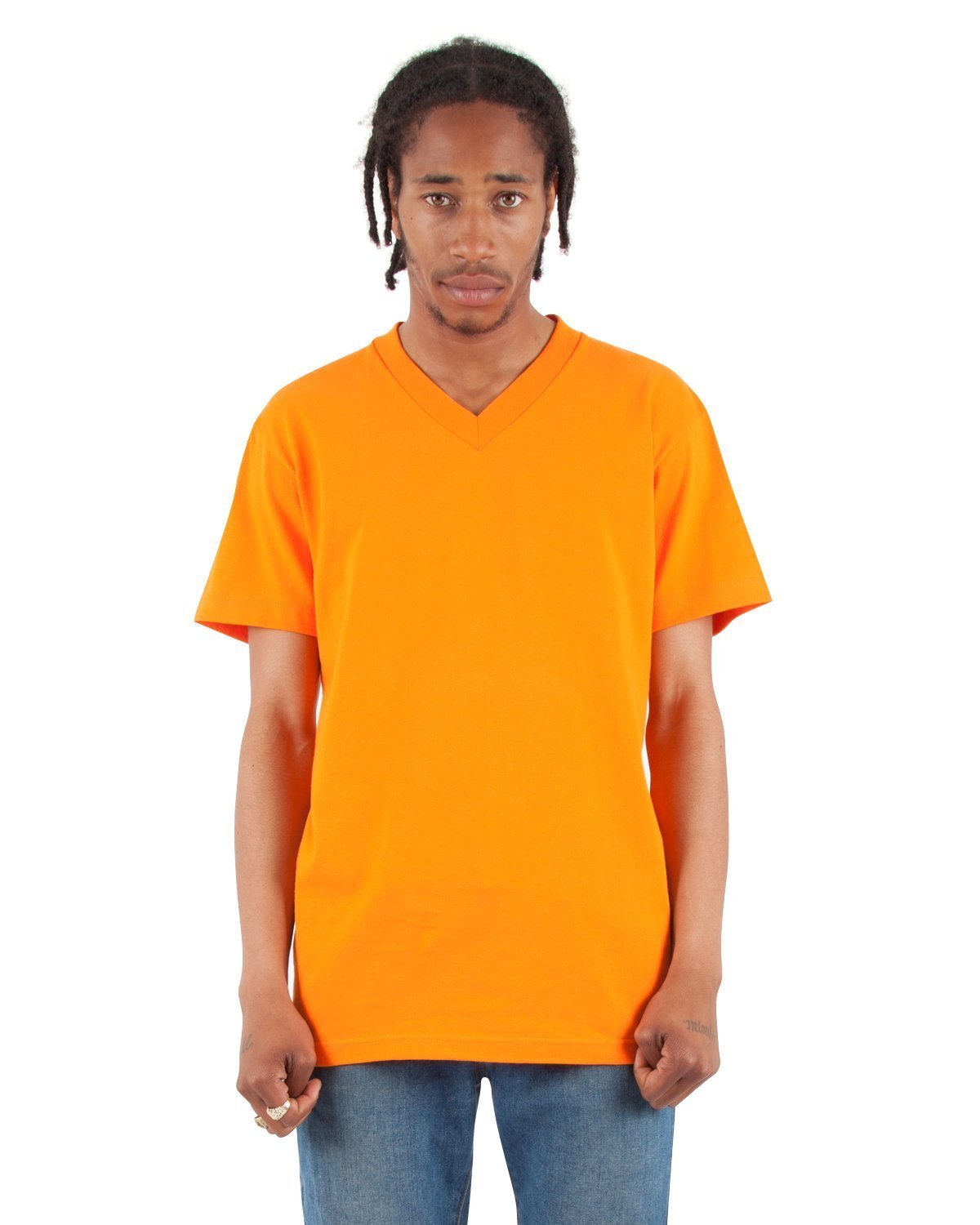 6.2oz V-Neck Short Sleeve - Standard Sizes