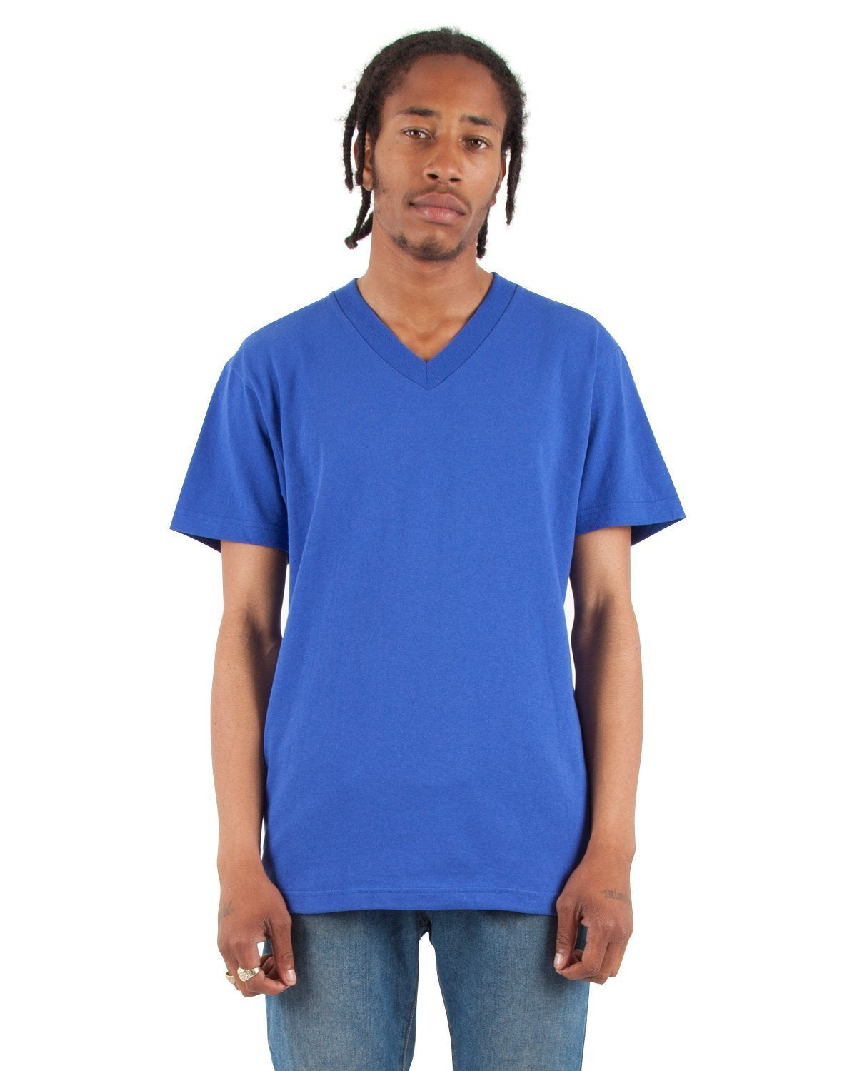 6.2oz V-Neck Short Sleeve - Standard Sizes