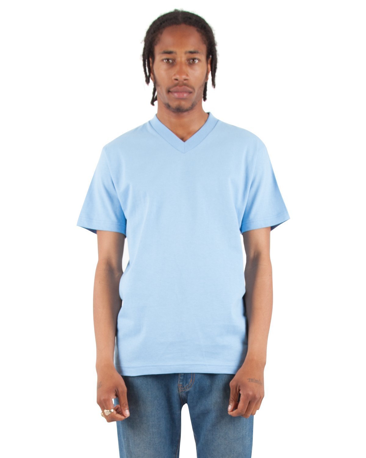 6.2oz V-Neck Short Sleeve - Standard Sizes