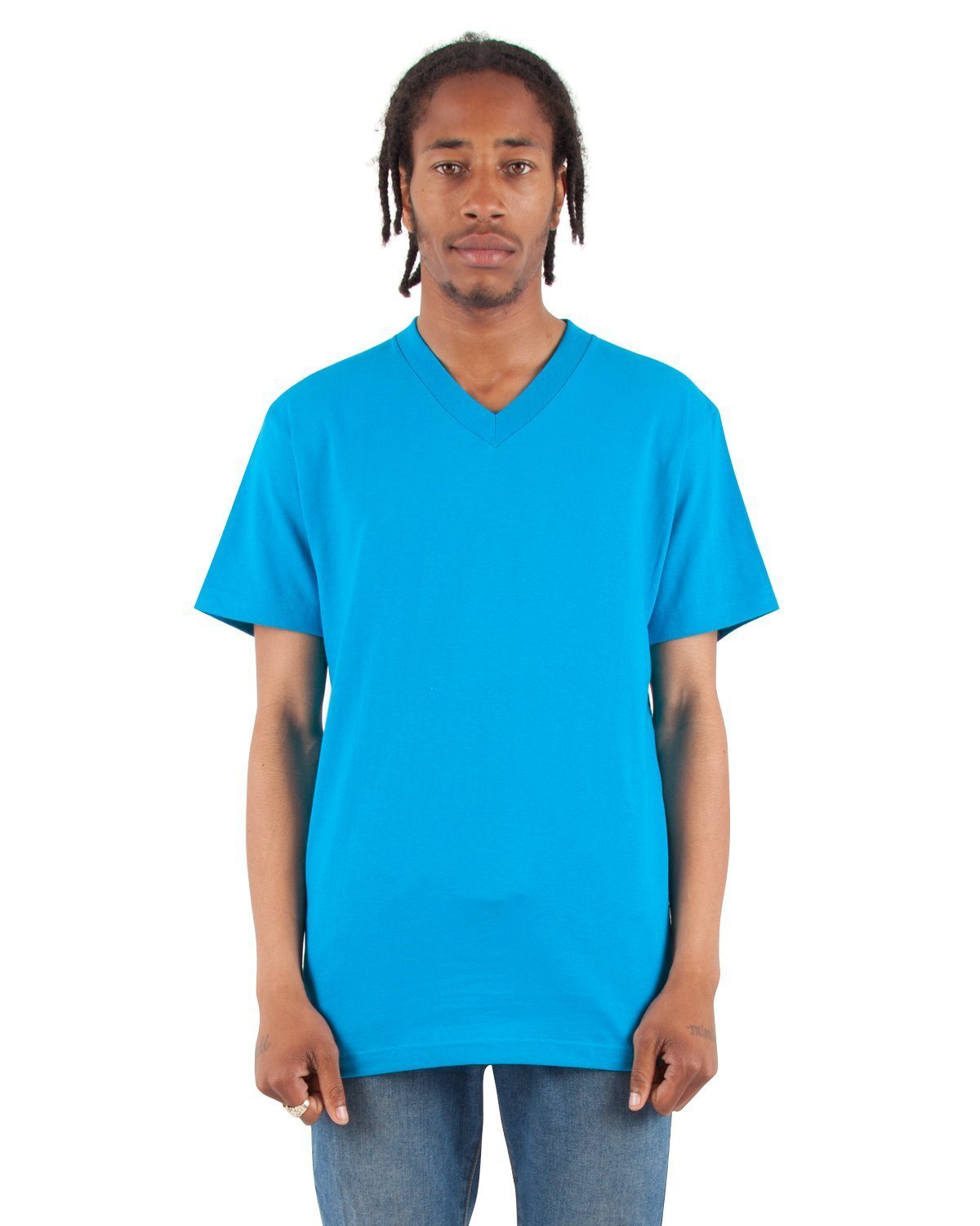 6.2oz V-Neck Short Sleeve - Standard Sizes