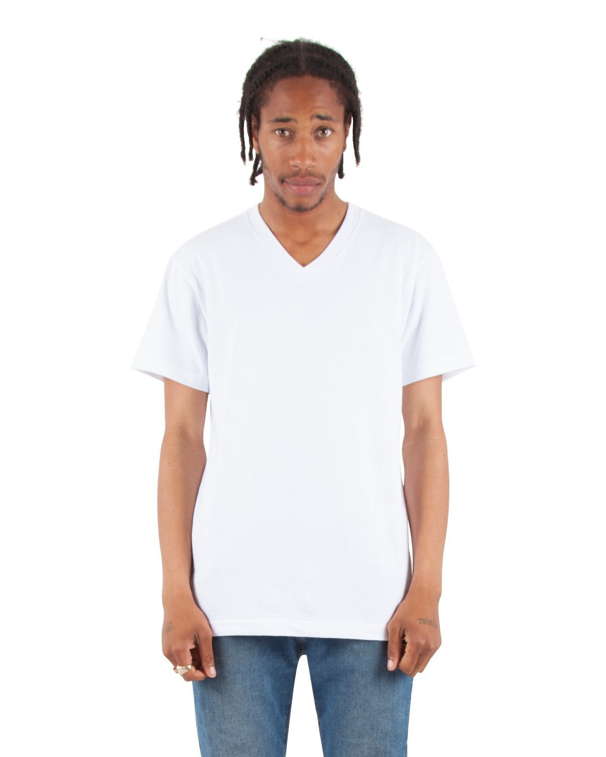 6.2oz V-Neck Short Sleeve - Standard Sizes