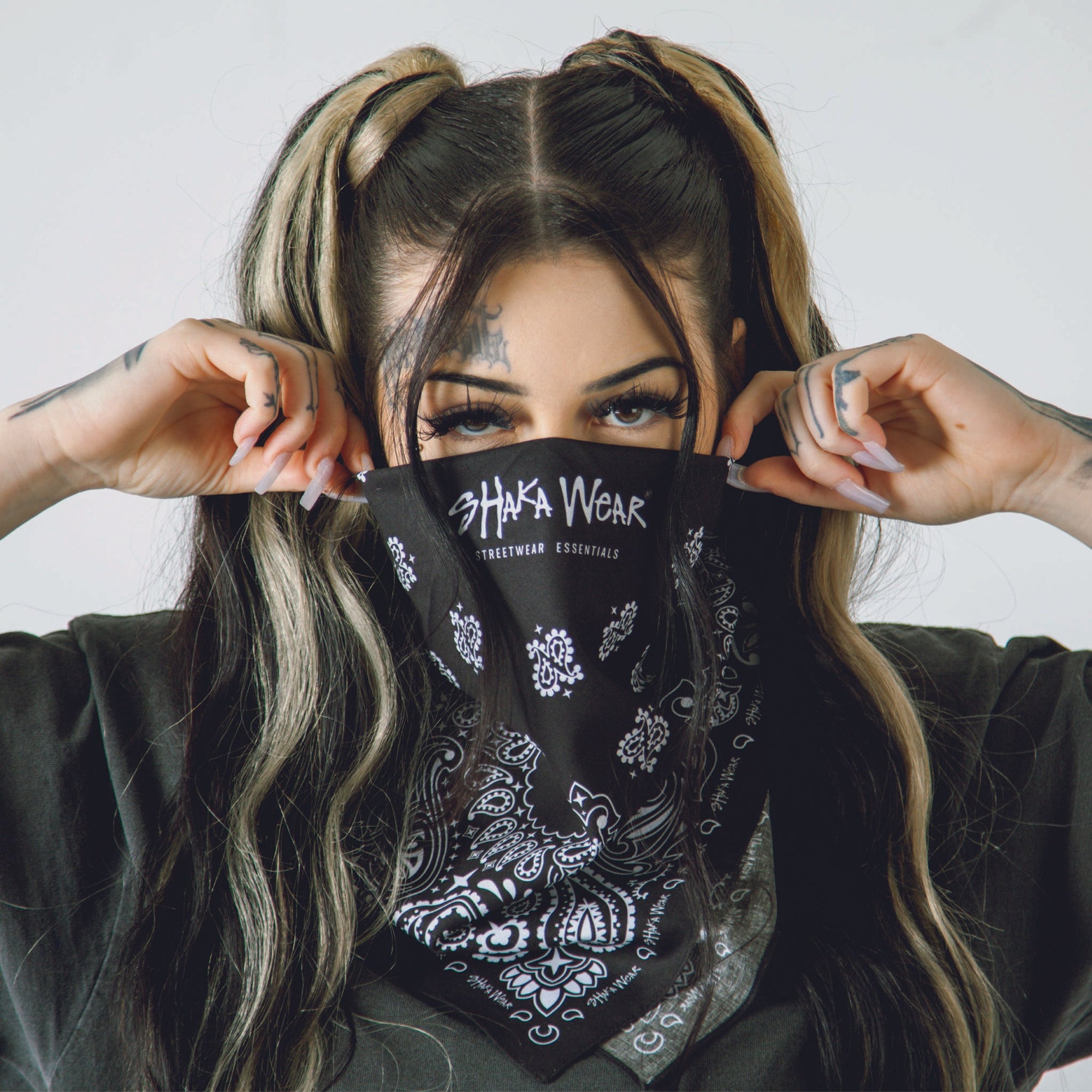Logo Bandana M / Black