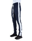 Navy and White